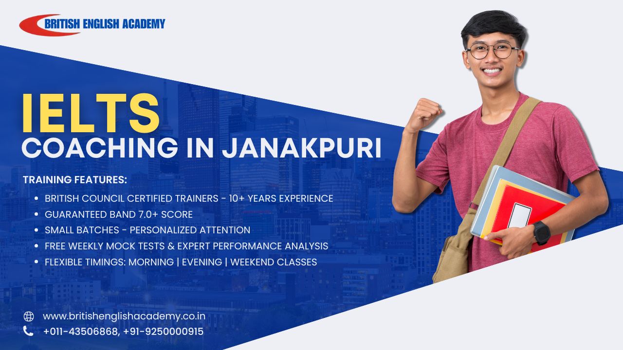 IELTS Coaching in Janakpuri